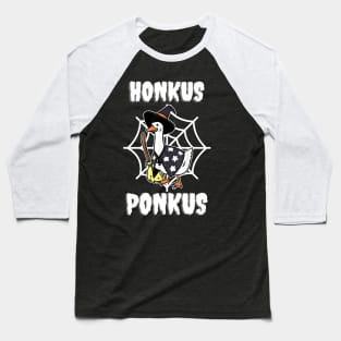 Honkus Ponkus | Honkus Ponkus Duck | Halloween Baseball T-Shirt